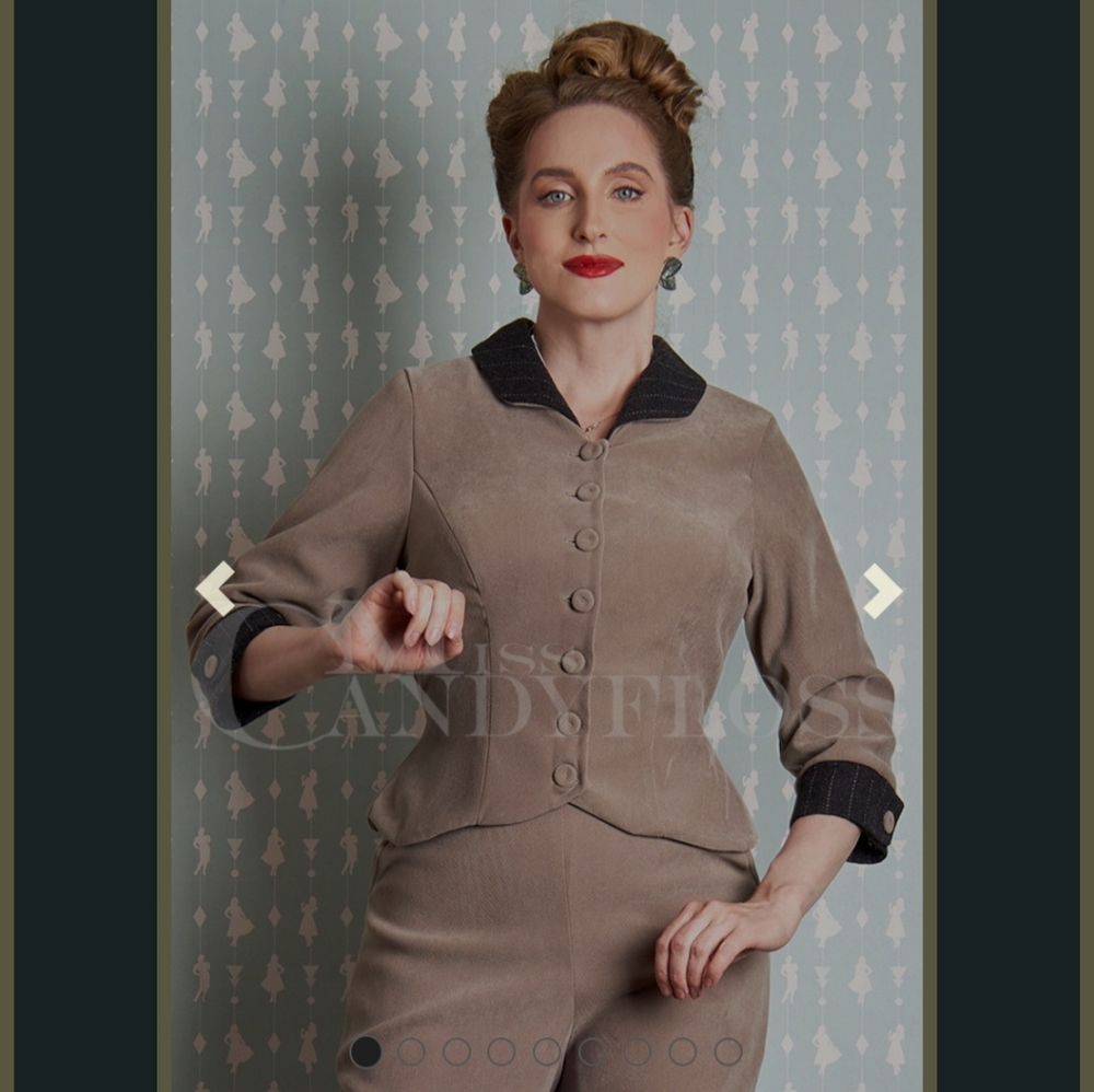 Miss Candyfloss corduroy suit set